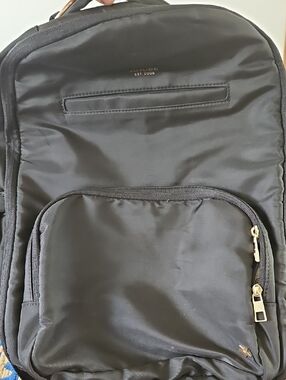 Ju-Ju-Be Black Everyday Backpack with Gold Hardware